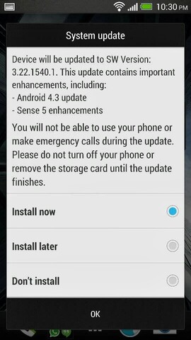 HTC One mit Android 43