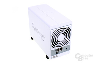Synology DS213j – Rückseite