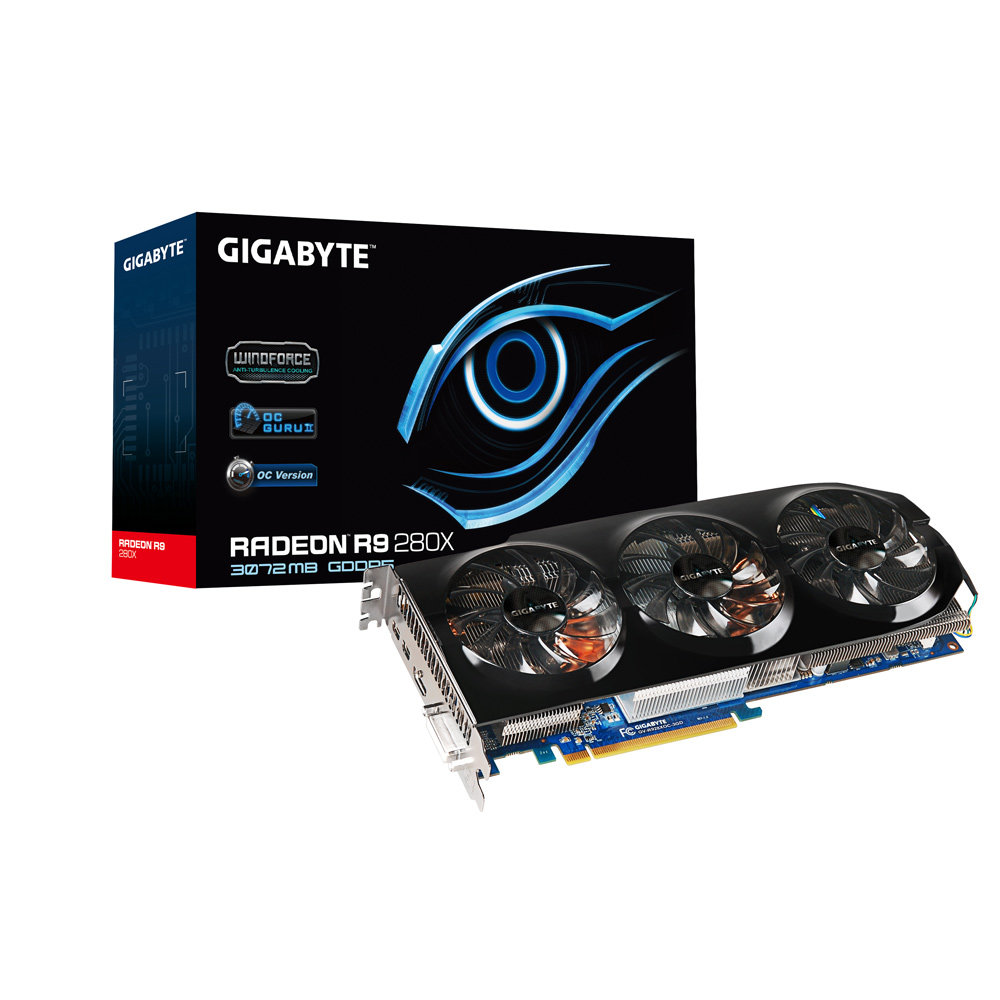 Gigabyte Radeon R9 280X WindForce 3X OC