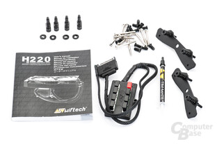 Montage- und Betriebszubehör der Swiftech H2O 320