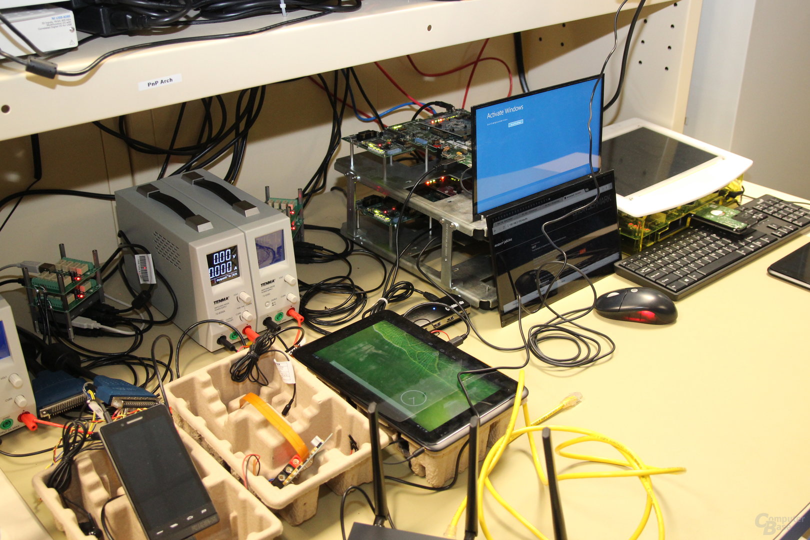 Teststation im Ultra Mobility Lab