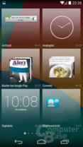 Widget-Auswahl