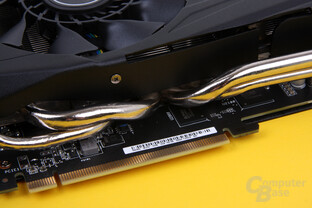 Asus Radeon R9 290X DirectCU II OC mit dicken Heatpipes