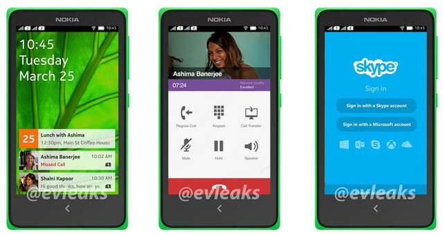Angebliches Android-Smartphone von Nokia