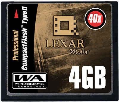Lexar CF Card 4 GB