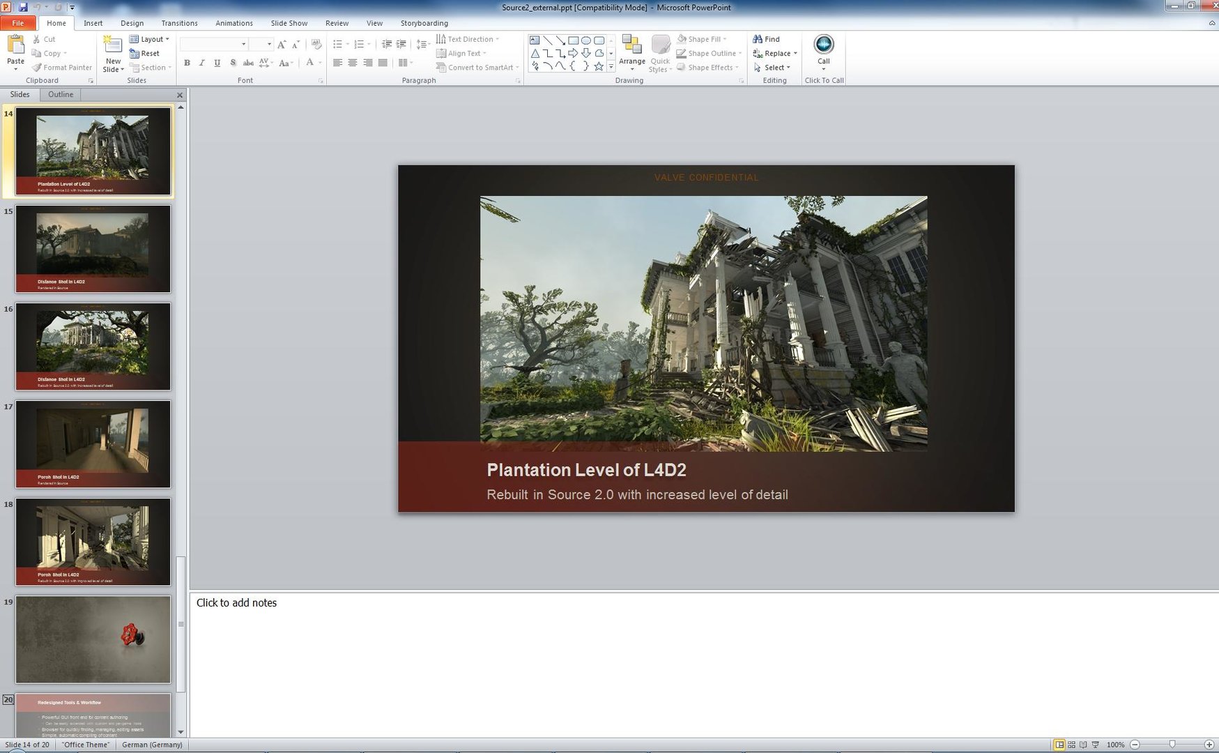 Angeblicher Screenshot von Left 4 Dead 2 mit Source-2-Engine