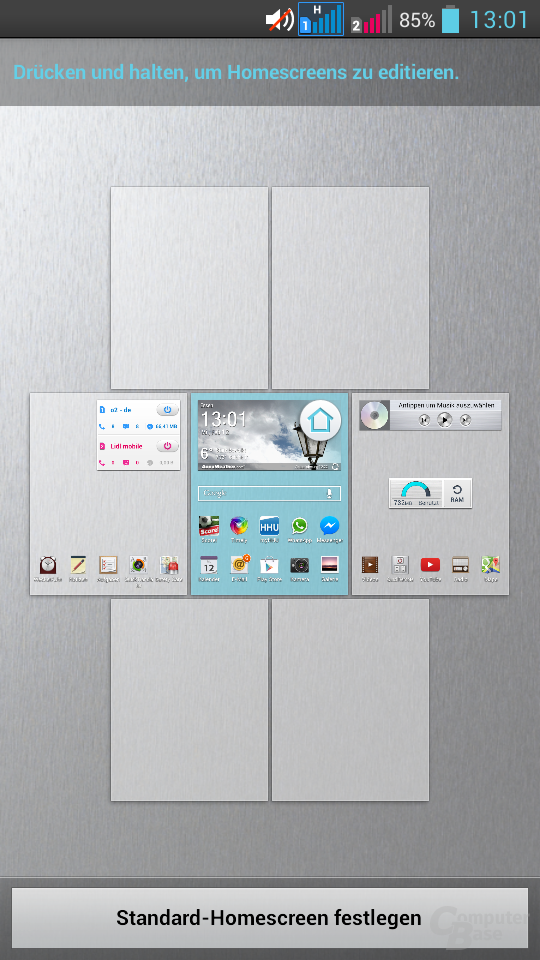 LG G Pro Lite Dual – Homescreens