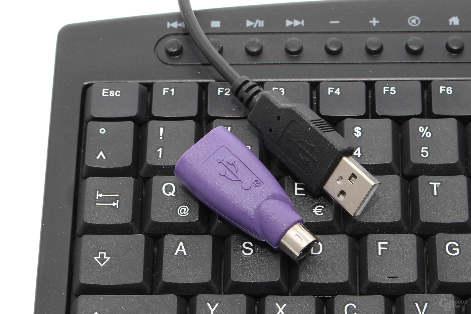 Lieferumfang: Adapter PS/2 auf USB
