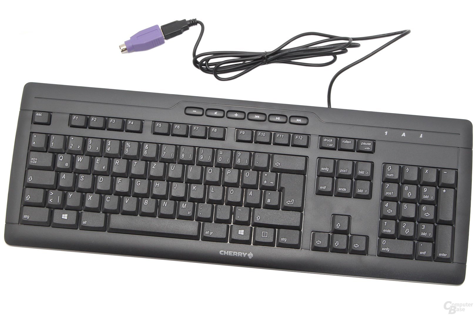 Cherry G85-23100DE-2 eVolution Stream XT Corded MultiMedia Keyboard