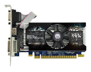 KFA² GeForce GTX 750 (Ti) OC im Low-Profile-Format