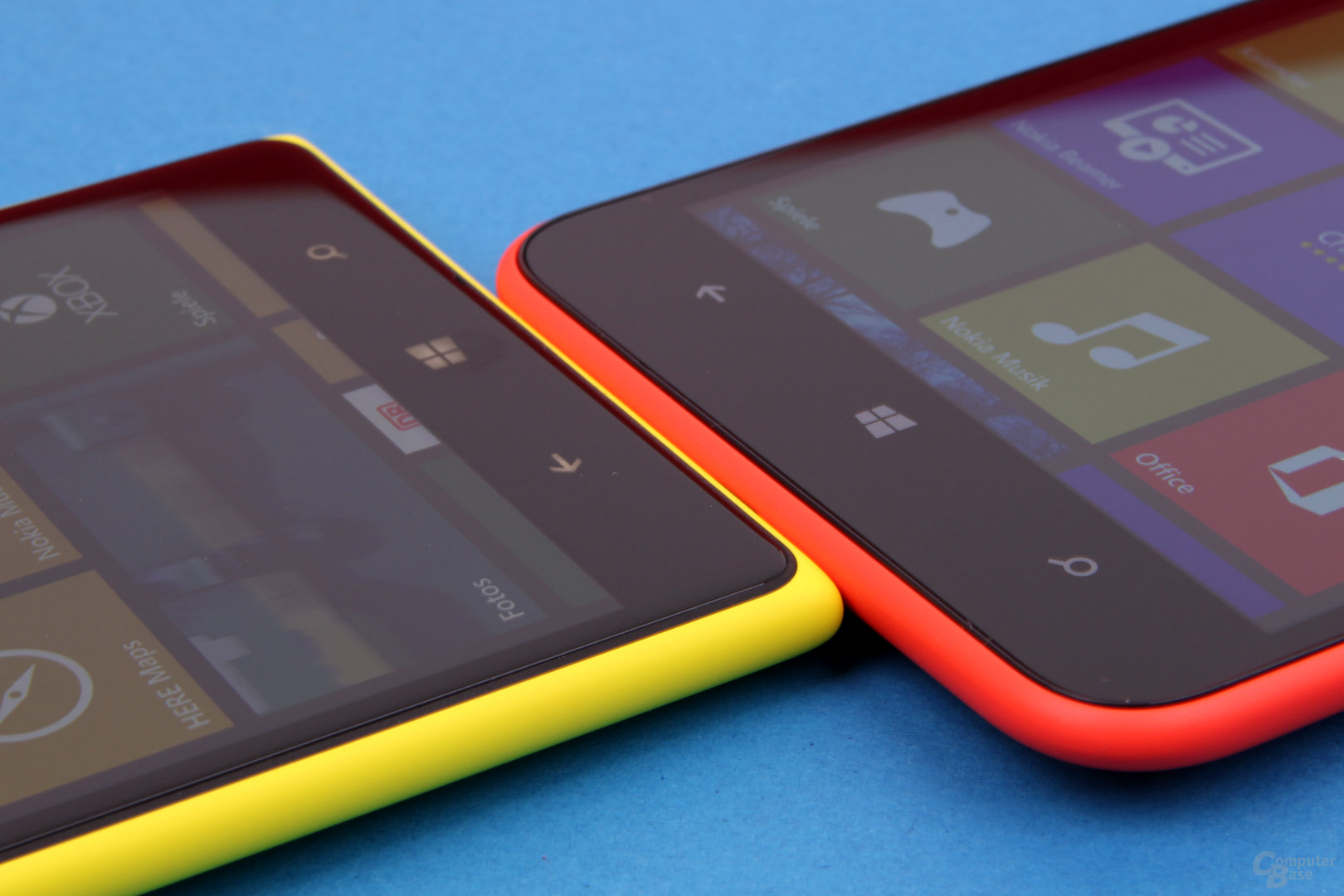 Aus eckig mach rund: Das Lumia 1320 liegt angenehmer in der Hand