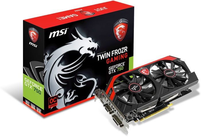 MSI GeForce GTX 750 TwinFrozr OC