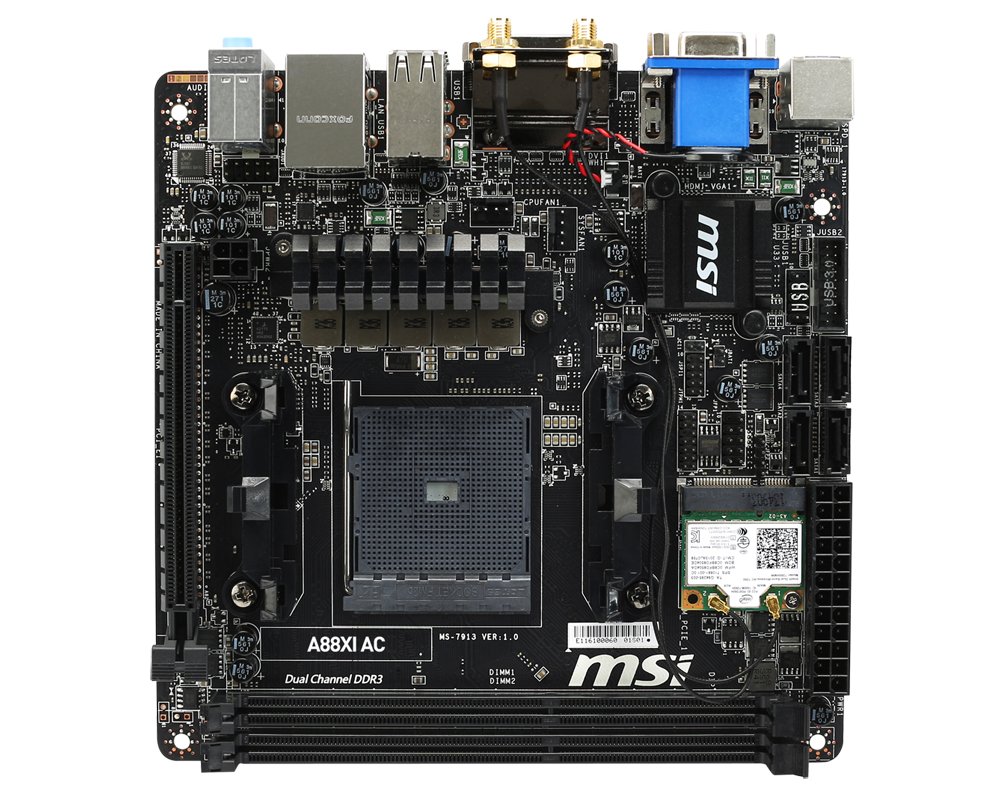 Weiteres A88X-Mainboard für FM2+ im Mini-ITX-Format - ComputerBase