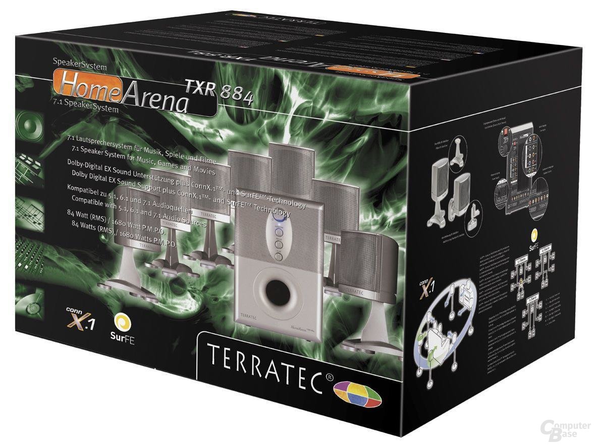 Terratec HomeArena TXR884 Verpackung