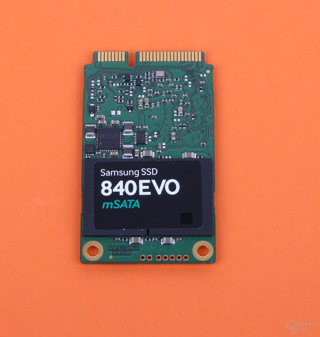 Samsung 840 Evo mSATA-SSD mit 1 TByte