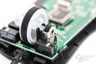 Mechanische Scrollerfassung mit leichtem Raster