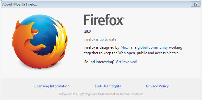 Firefox 28