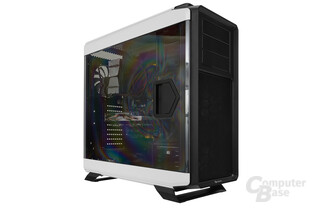 Corsair Graphite 760T - Testsystem seitlich