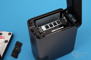 WD My Cloud EX2 – Festplatteneinschub