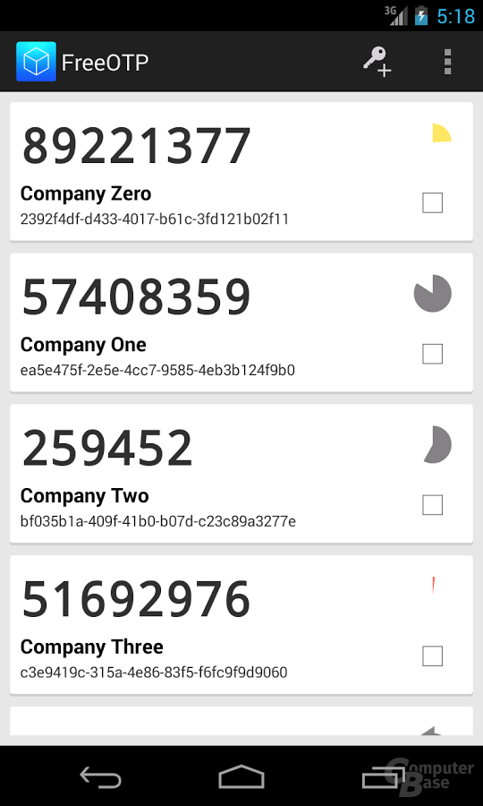 FreeOTP für Android