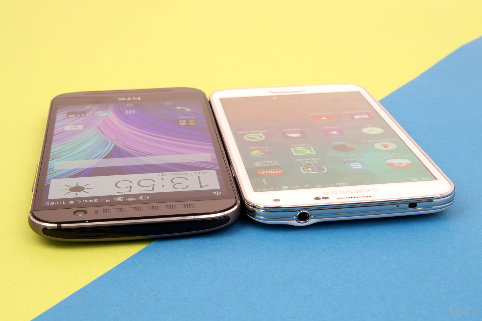 HTC One (M8) und Samsung Galaxy S5: Infrarot