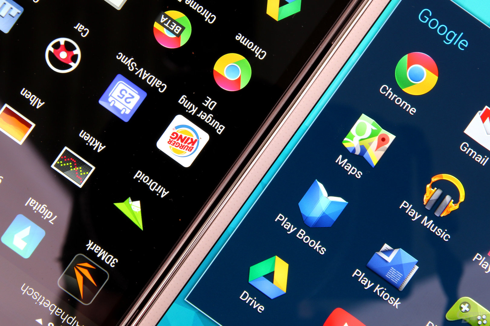 HTC One (M8) und Samsung Galaxy S5: Full HD auf 5 und 5,1 Zoll