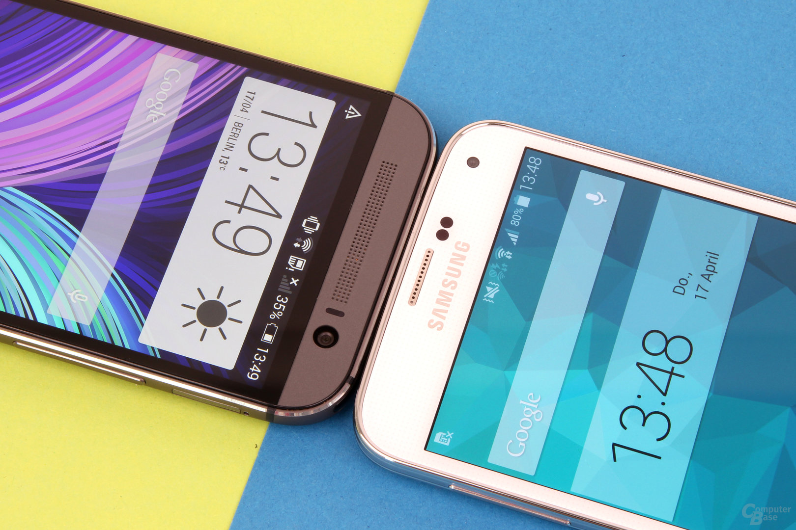HTC One (M8) und Samsung Galaxy S5: Kopf-an-Kopf-Rennen