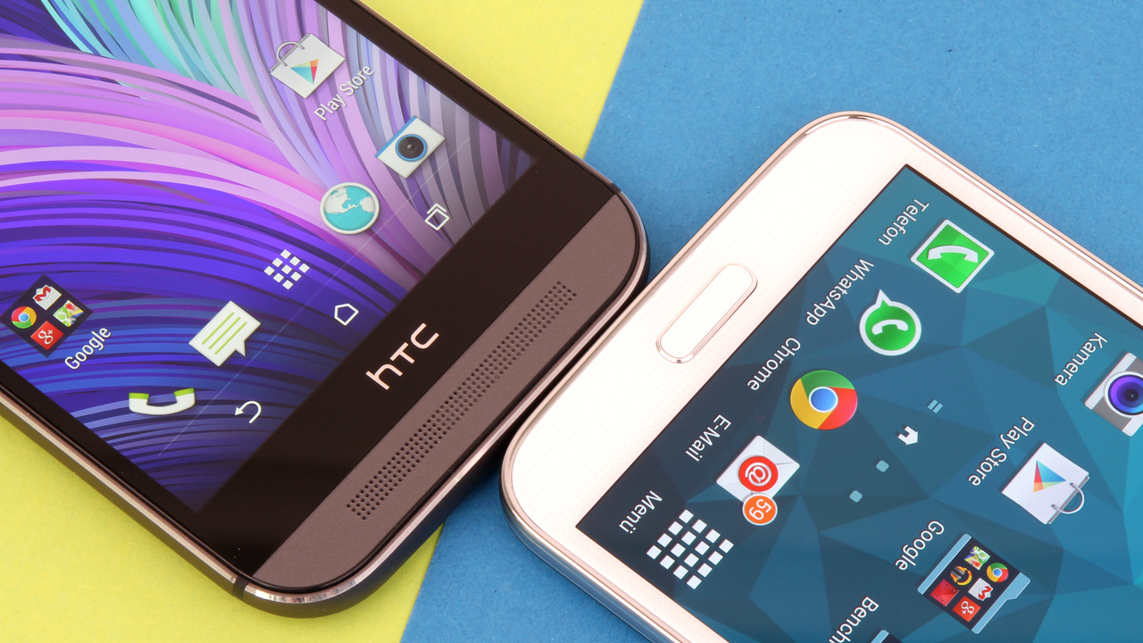HTC One (M8) und Samsung Galaxy S5 im Test: Duell der Giganten
