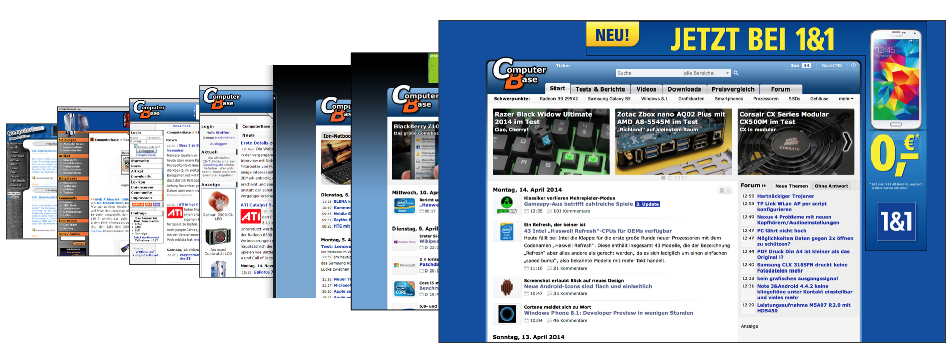 ComputerBase: 1999 bis 2014