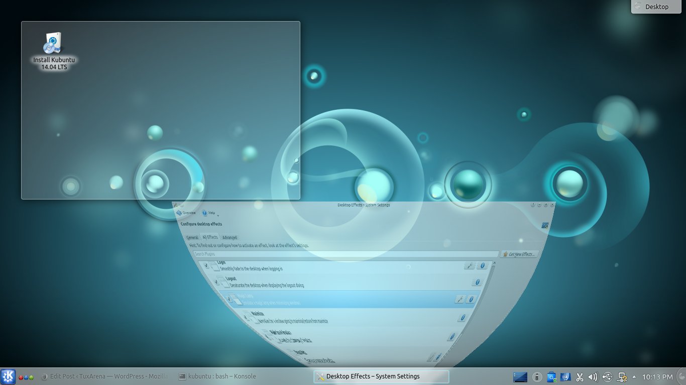 Kubuntu mit KDE 4.13