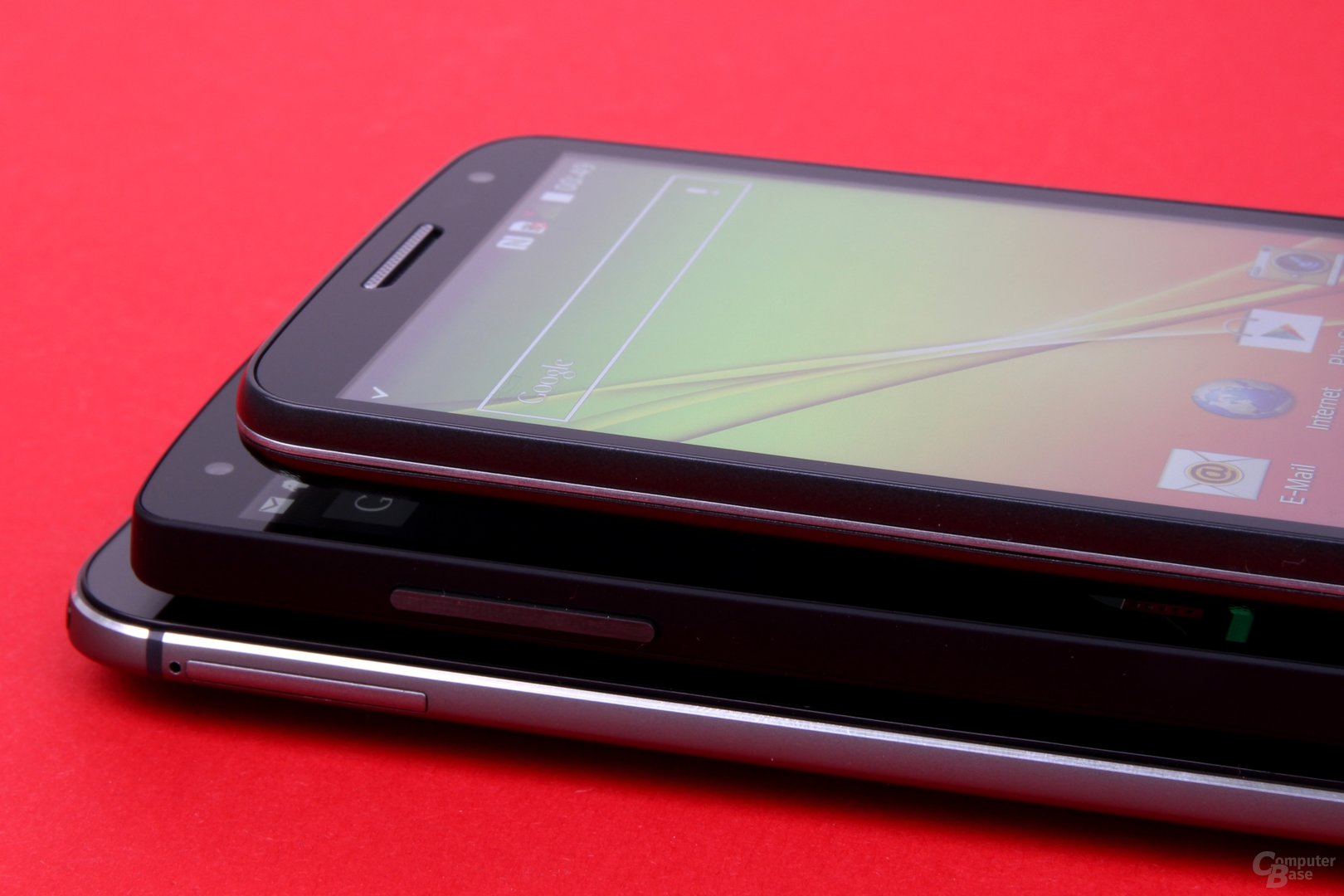 Größenvergleich: LG G2 Mini / Google Nexus 5 / HTC One (M8)