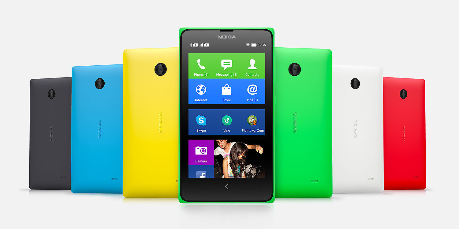 Android auf Nokia-X-Smartphones