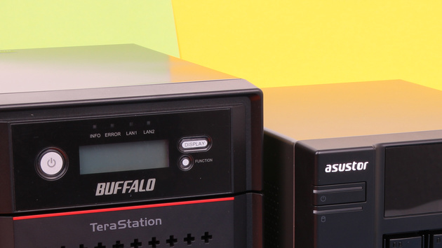 Asustor AS-304T und Buffalo TeraStation 4400 im Test: Business und Multimedia vereint