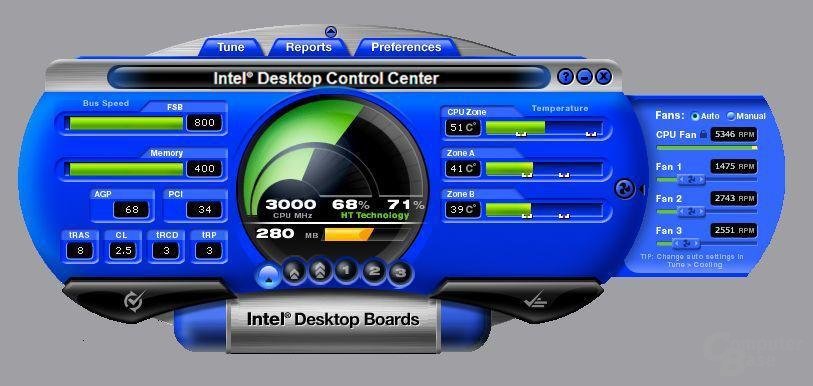 Intel Desktop Control Center