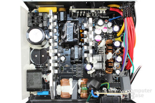 Corsair CS450M – Überblick Elektronik