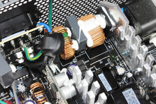 Corsair CS450M – Eingangsfilterung im Detail