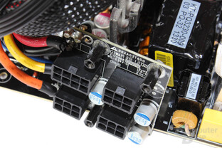 Corsair CS450M – Kabelmanagementplatine mit Filterungskondensatoren