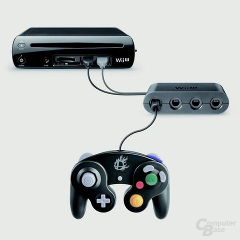 GameCube-Controller mittels Adapter an der Wii U