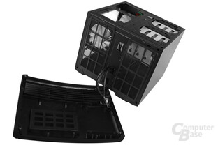 Fractal Design Node 804 - Front abgenommen