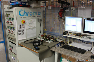 ComputerBase-Testplattform für Effizienzmessungen – Chroma 8000 ATS