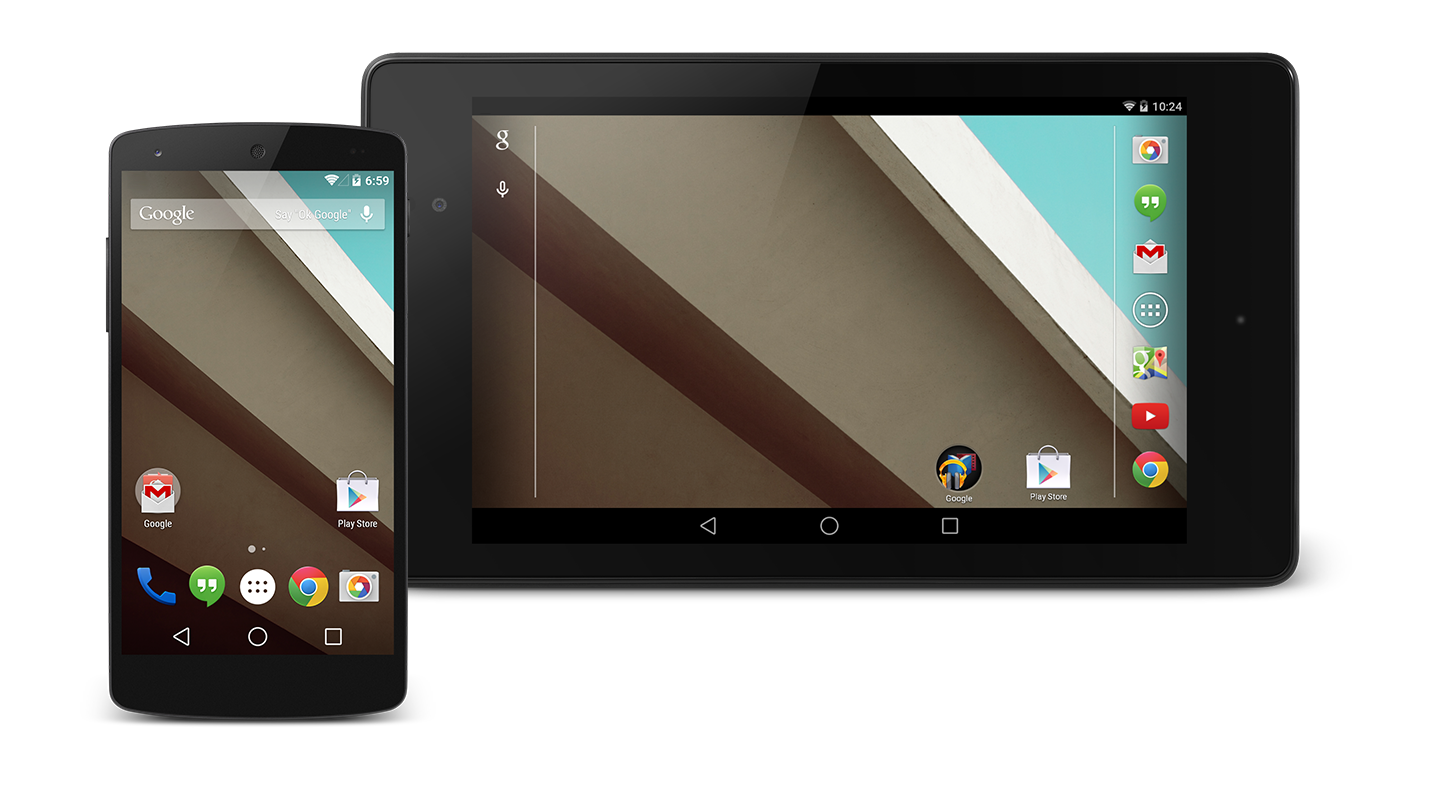 Android L für Smartphone und Tablet