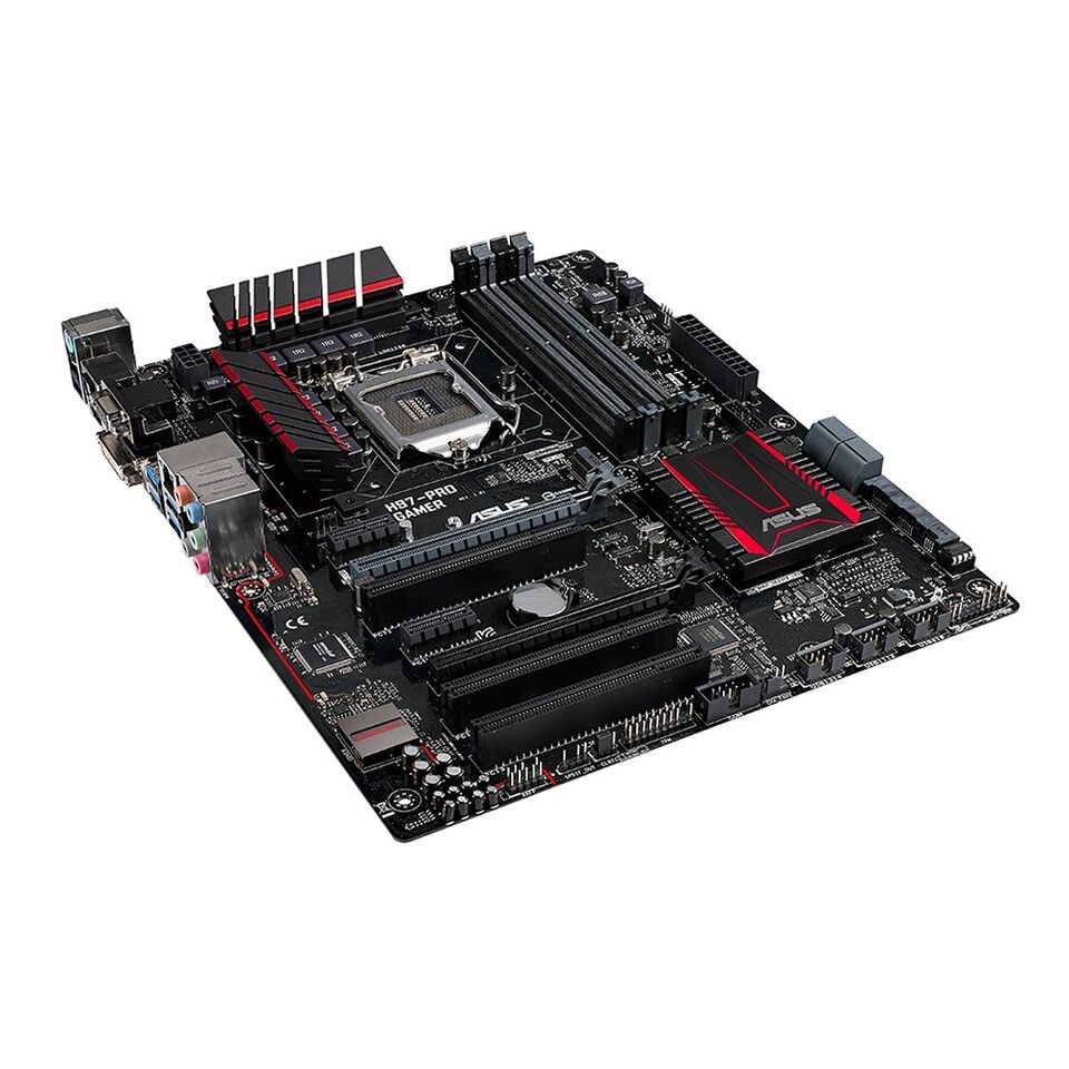 Asus H97-Pro Gamer: Spieler-Mainboard nutzt Mittelklasse-Chipsatz