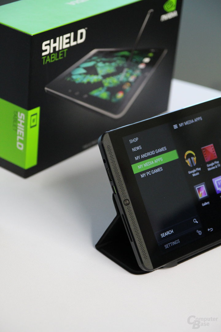 Nvidia Shield Tablet - Seite