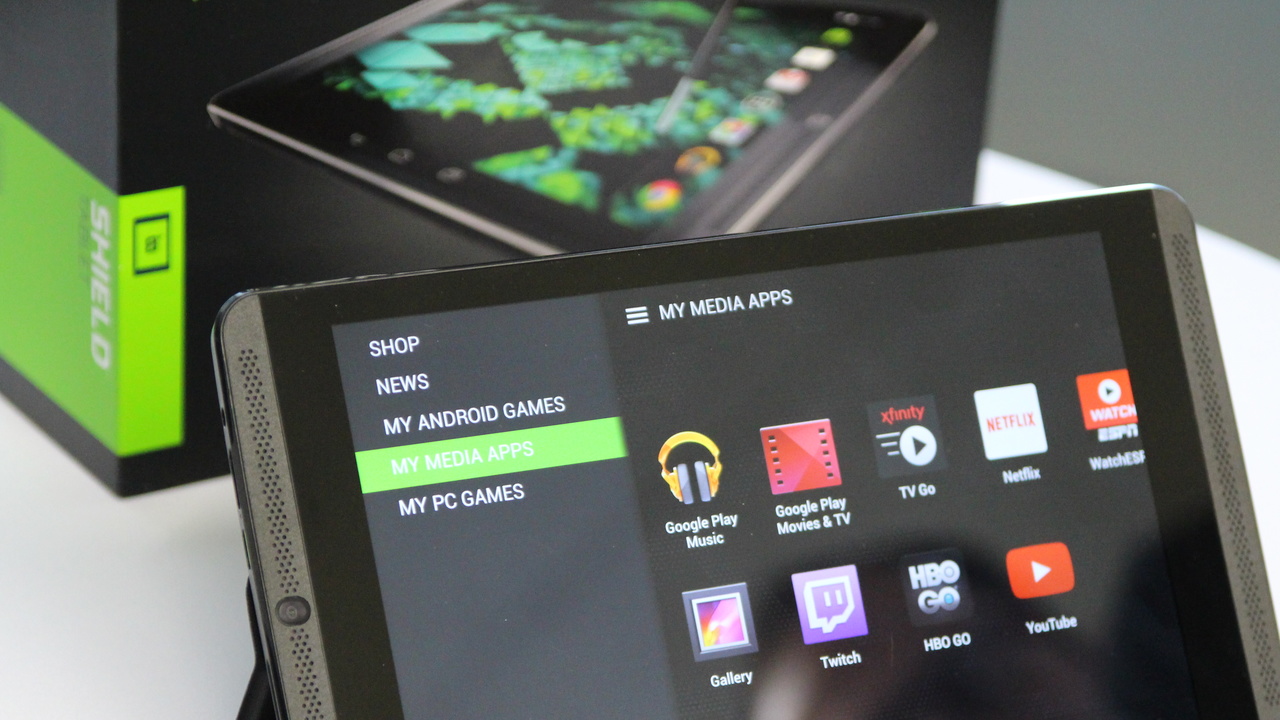 Nvidia Shield Tablet: Tablet für Spieler mit Tegra K1