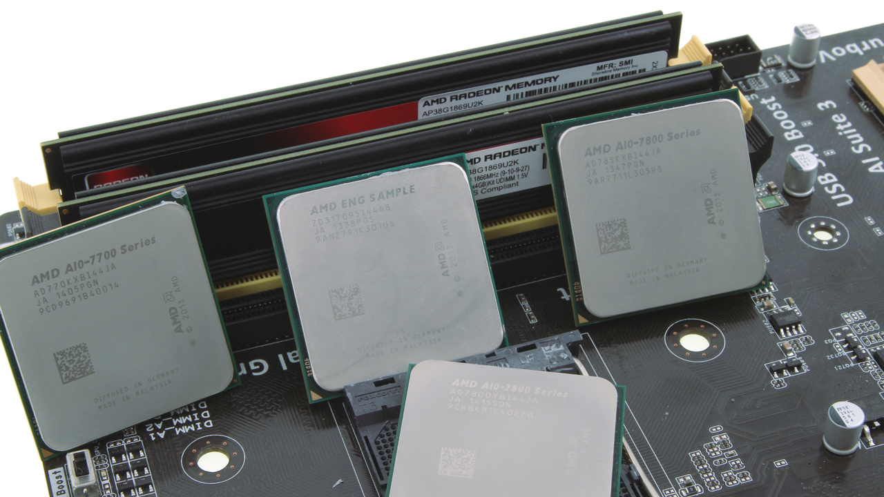 AMD A10-7800 „Kaveri“ im Test: Gleiche Leistung, weniger Stromverbrauch