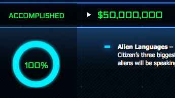 Star Citizen: 50 Mio. US-Dollar per Crowdfunding gesammelt