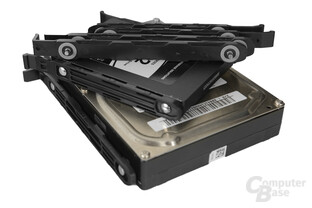 Cooltek Antiphon Airflow - Festplattenbefestigungen
