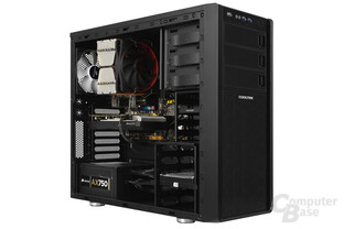 Cooltek Antiphon Airflow - Testsystem seitlich