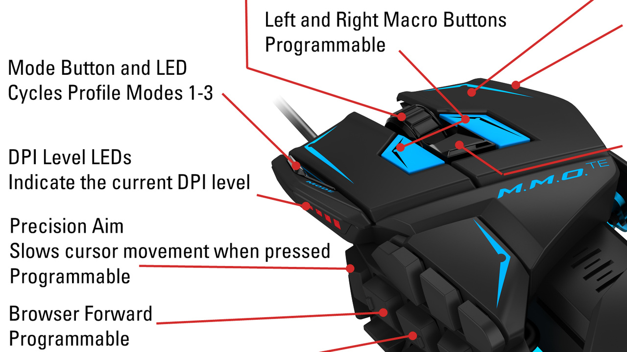 Striker 3 und MMO 7: „Tournament Edition“ mit mehr Tasten von Mad Catz