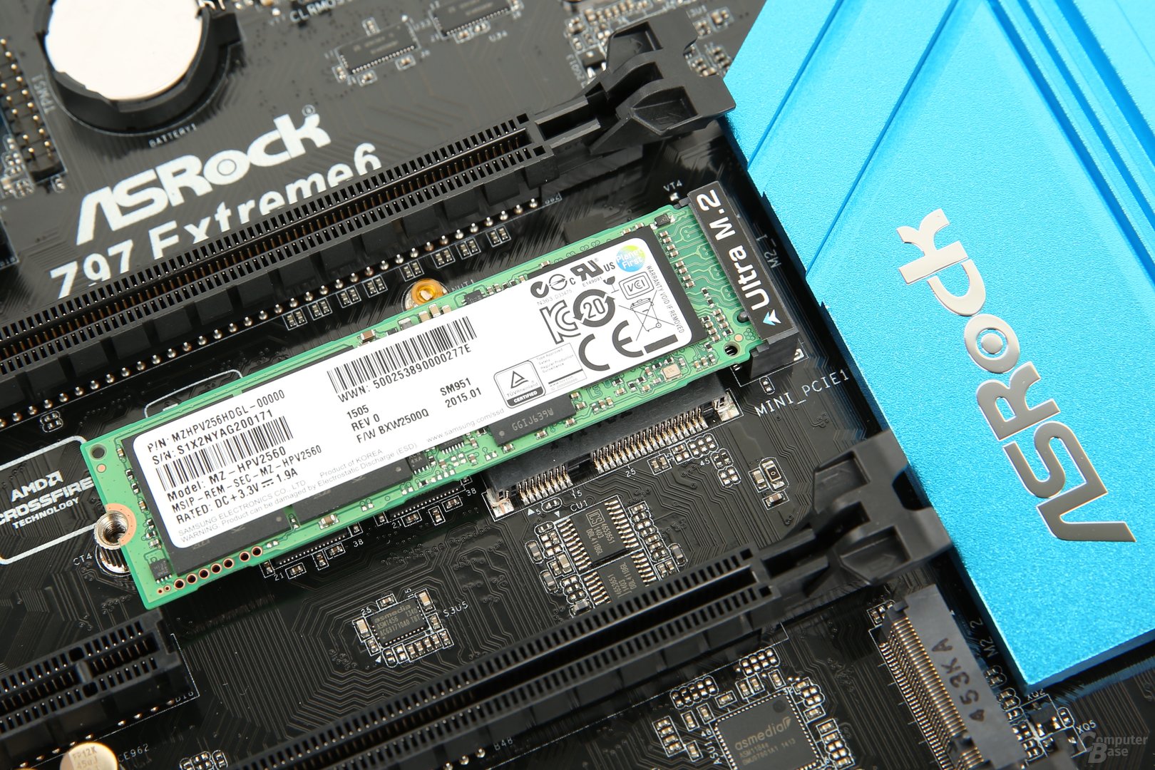 M.2-SSD im passenden Slot